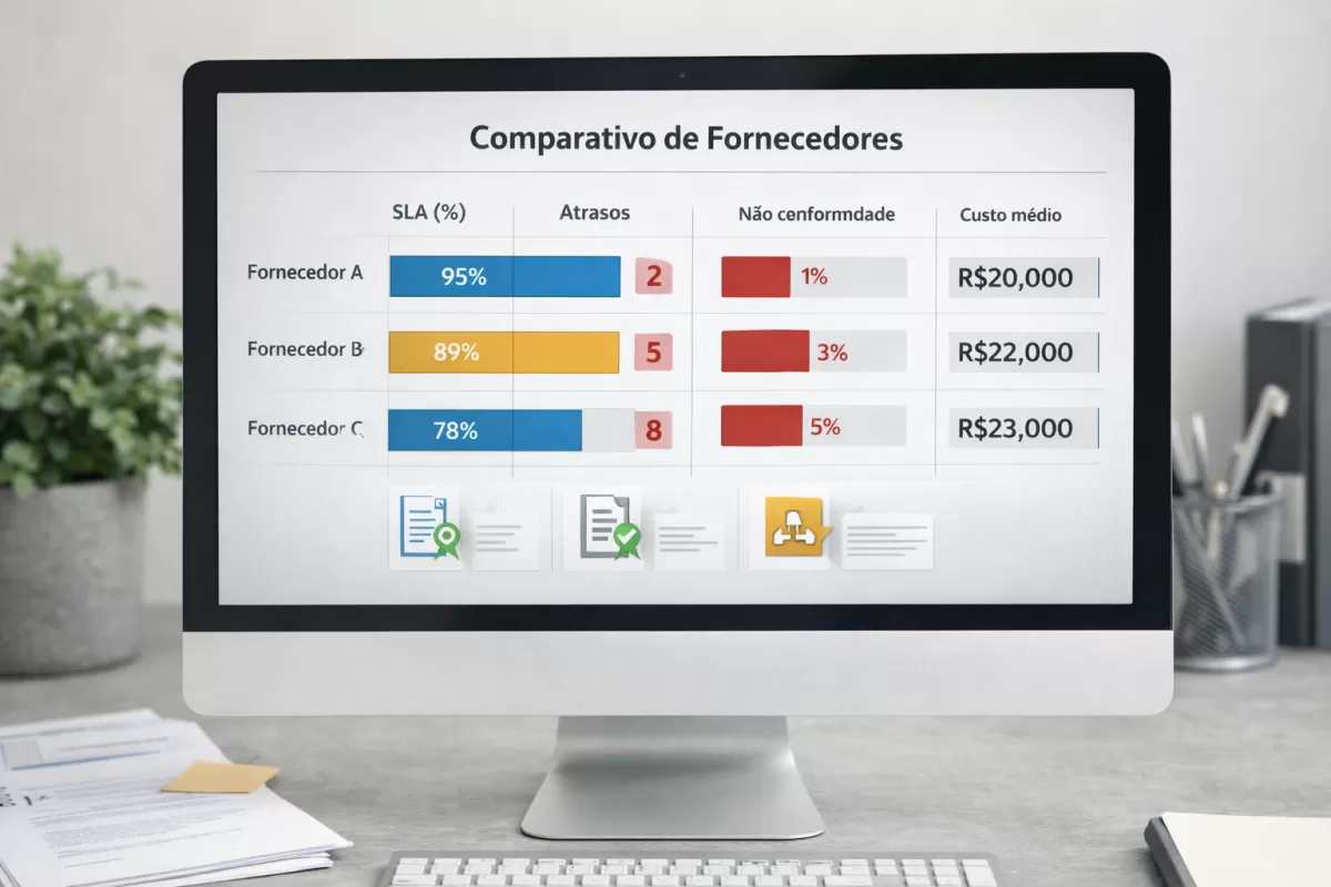 Controle de Fornecedores: Passo a Passo Para Organizar de Vez
