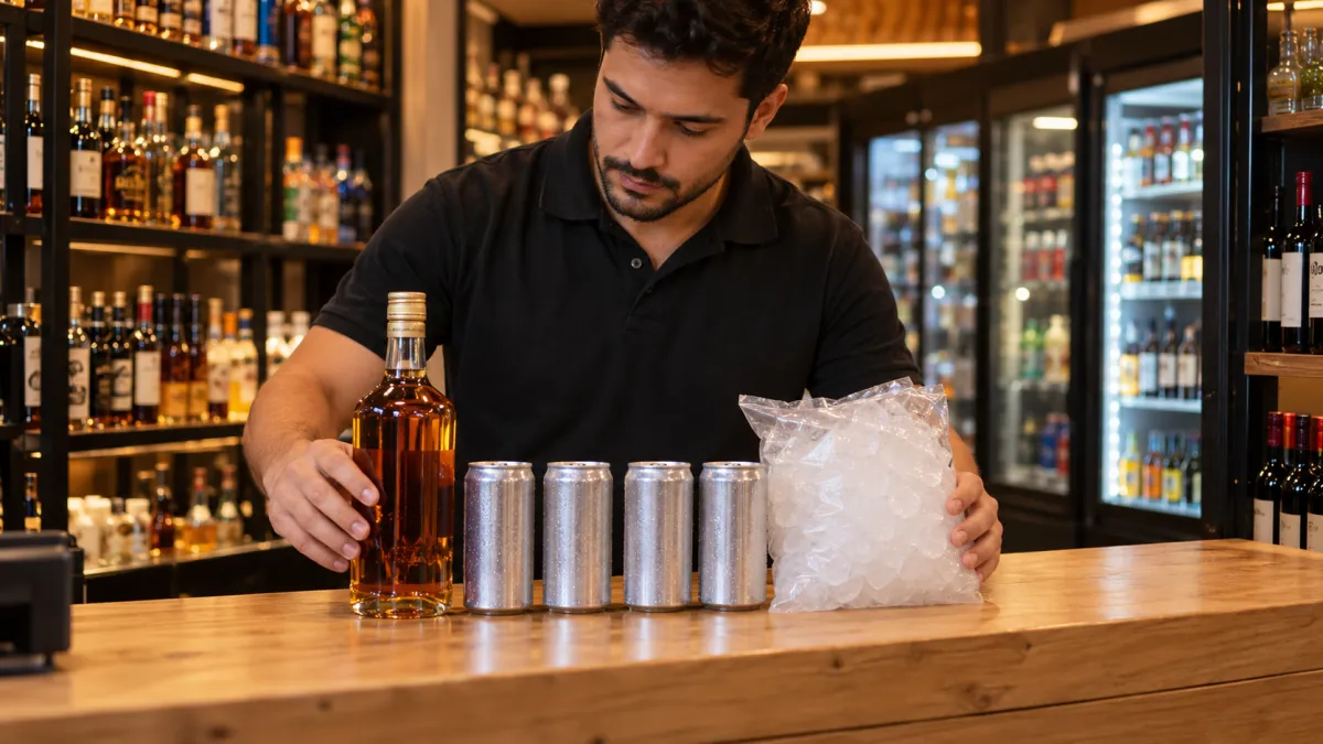 Organização e cadastro de combos de bebidas