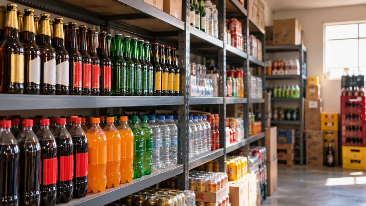 Depósito de Bebidas Bem Abastecido