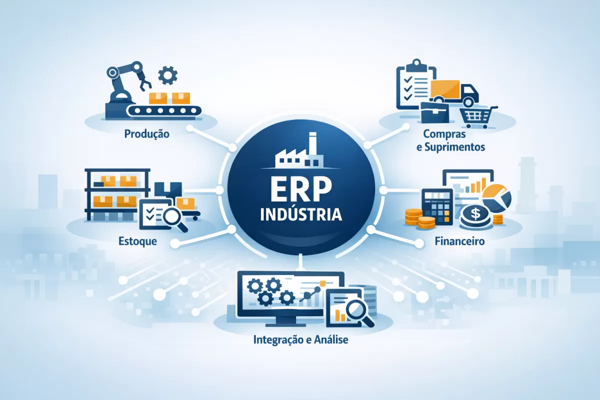 ERP Indústria: veja como controlar toda sua fábrica em um sistema