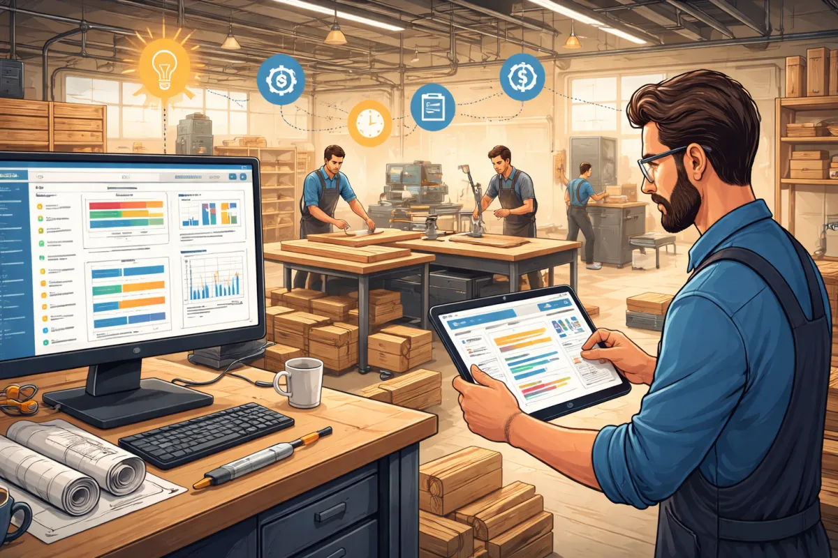 Por Que Sua Marcenaria Precisa De Um Software Controle De Produção Urgente