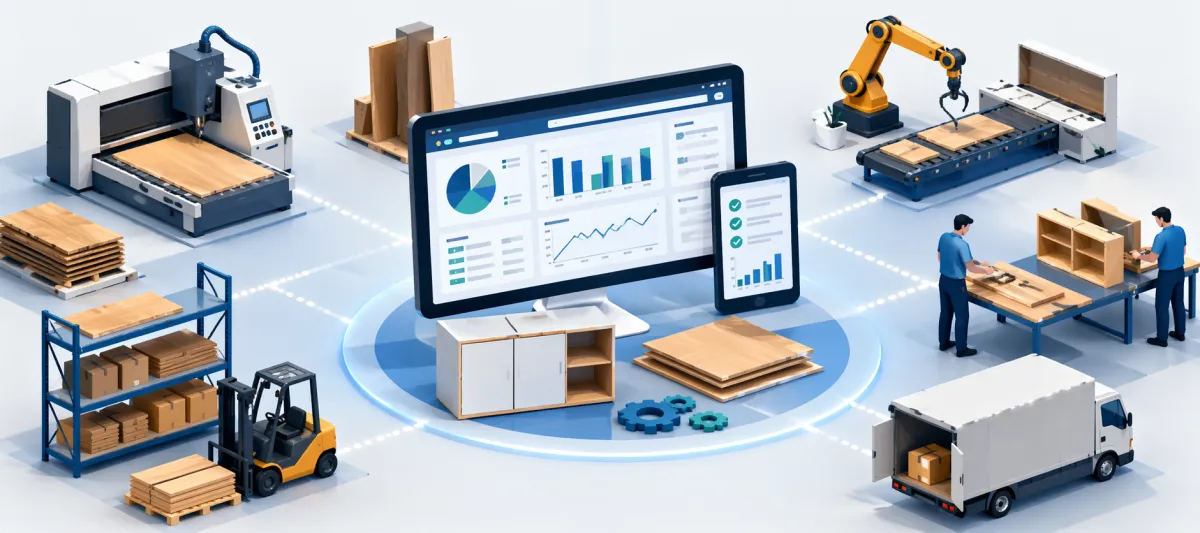 Software Controle De Produção: A Tecnologia Essencial Para Modernizar Fábricas De Móveis