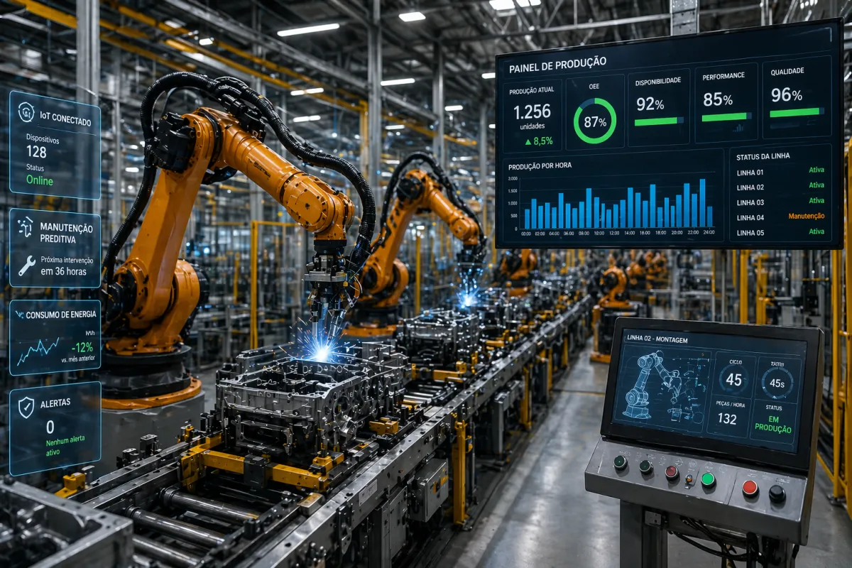 ERP Industria: Entenda Como Ele Transforma a Gestão Industrial
