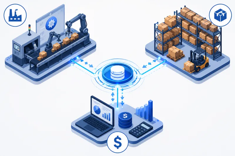 ERP Industria: Controle Produção, Estoque e Financeiro em Um Só Lugar