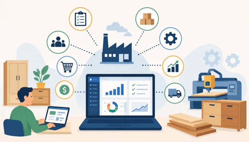 7 Benefícios Do ERP Para Pequenas Indústrias Moveleiras