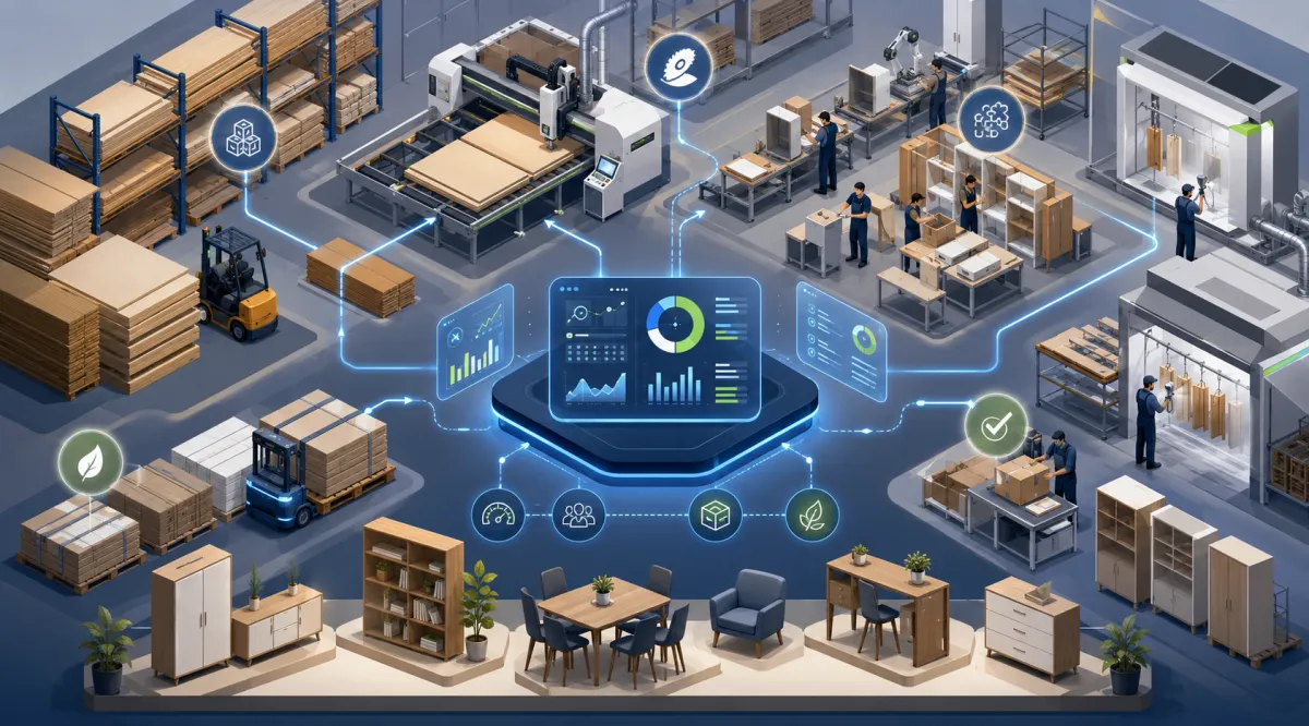 Sistema Industrial de Produção para Móveis: Como Organizar a Fabricação Moveleira