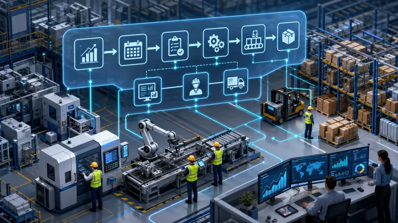 Fluxograma PCP planejamento e controle de produção: entenda as etapas e vantagens