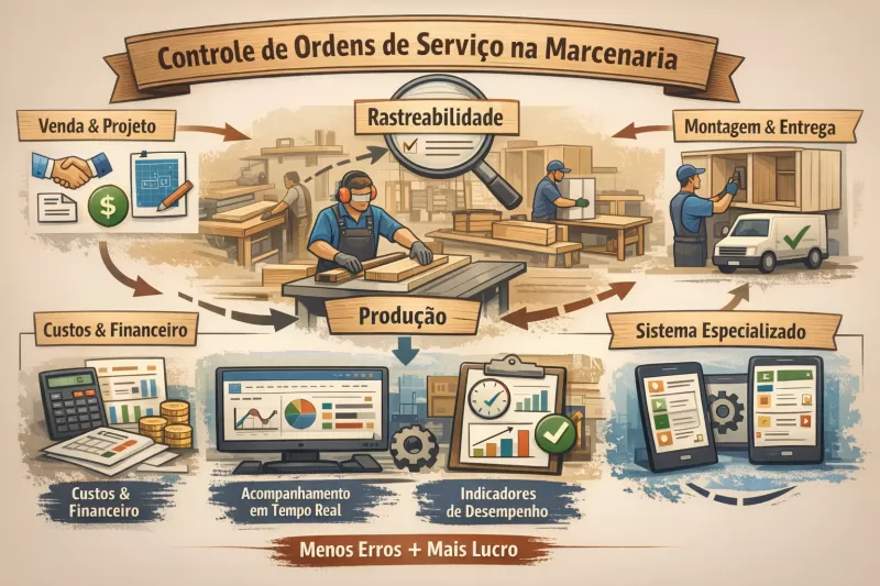 Controle de Ordens de Serviço: 7 Erros que Estão Fazendo Sua Empresa Perder Dinheiro (e Como Resolver Hoje)