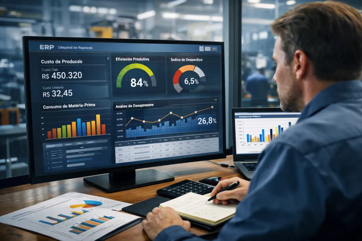 ERP Indústria: Como Controlar Custos de Produção com um Sistema Inteligente
