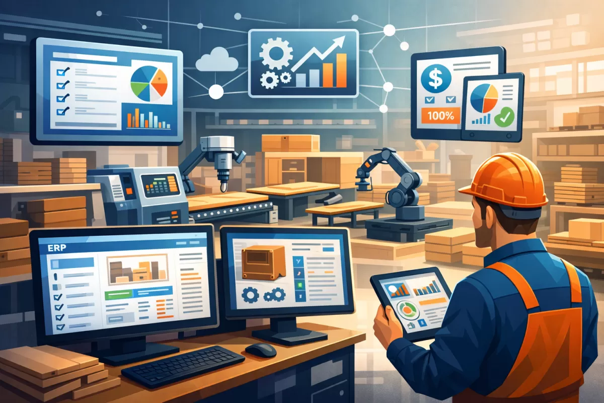 Sistema para fábrica de móveis: como organizar produção, estoque e vendas em um único lugar