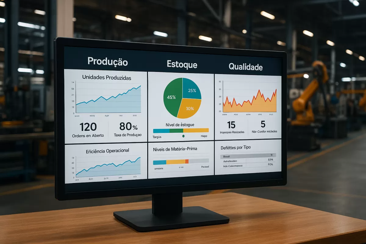 Sistema para Fábrica: Como Integrar Produção, Estoque e Qualidade em um Único Software