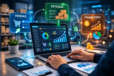 5 vantagens de usar um sistema de comércio para automatizar vendas e melhorar o controle financeiro