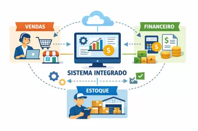 Sistema de comércio integrado: como conectar vendas, estoque e financeiro em um só lugar