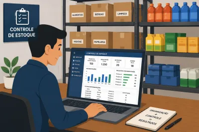 Controle de Estoque Sistema Simples e Eficiente Para Pequenas Empresas