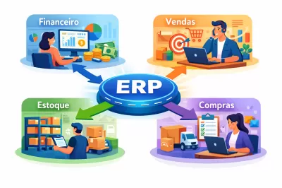 Como um sistema ERP melhora a Gestão Empresarial.