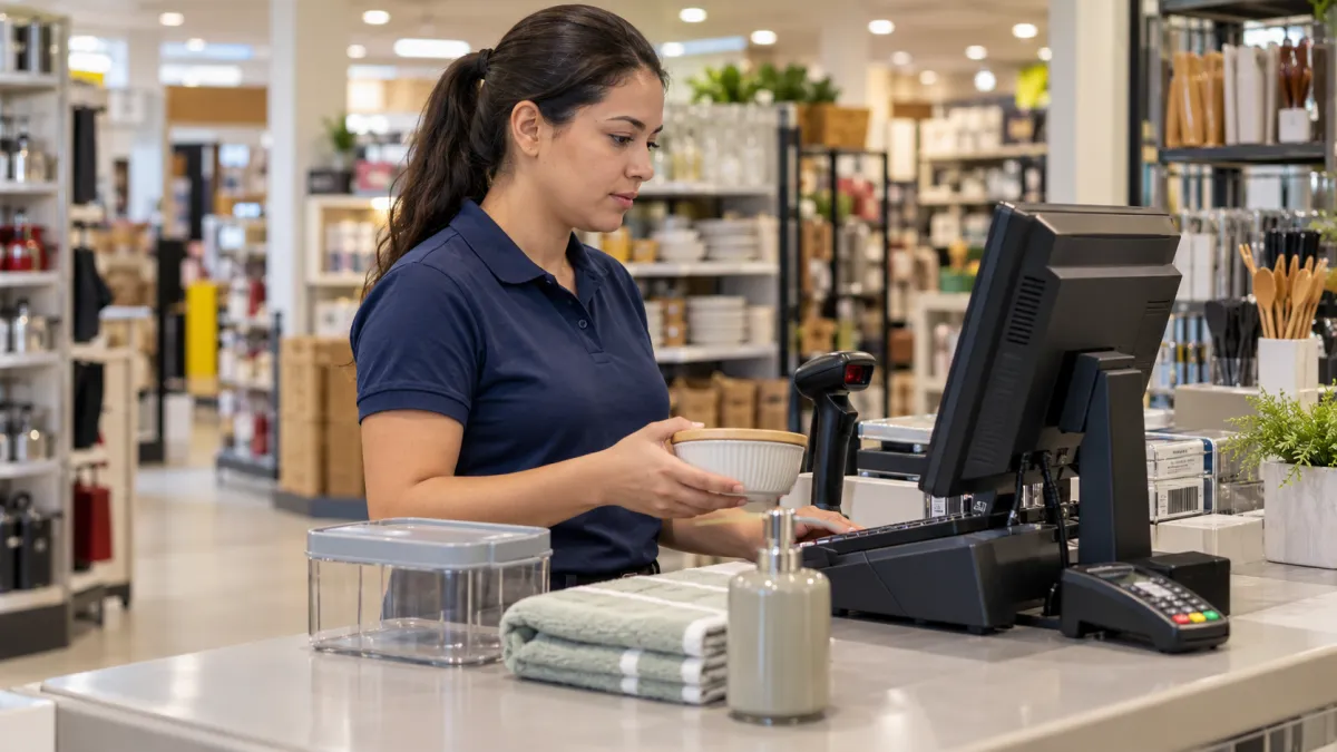 Conferência de preços e produtos no caixa